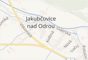 Zdravotnická v obci Jakubčovice nad Odrou - mapa ulice