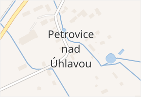 Petrovice nad Úhlavou v obci Janovice nad Úhlavou - mapa části obce