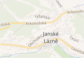 K Zámečku v obci Janské Lázně - mapa ulice