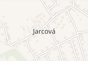 Jarcová v obci Jarcová - mapa části obce