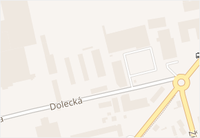 Dolecká v obci Jaroměř - mapa ulice