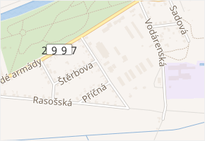 Hofmeistrova v obci Jaroměř - mapa ulice