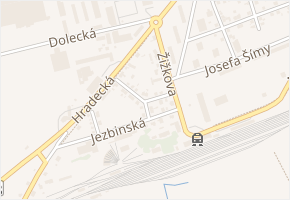 Na Rybníčku v obci Jaroměř - mapa ulice