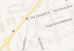Na Zavadilce v obci Jaroměř - mapa ulice