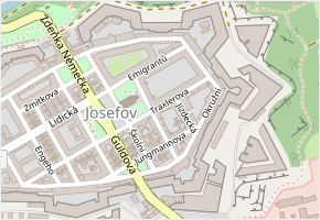 Traxlerova v obci Jaroměř - mapa ulice