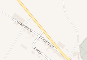 Březinova v obci Jaroměřice nad Rokytnou - mapa ulice