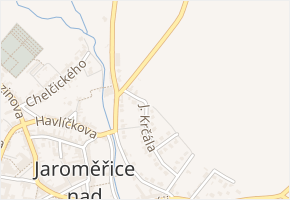 Nábřežní v obci Jaroměřice nad Rokytnou - mapa ulice