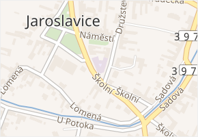 Školní v obci Jaroslavice - mapa ulice