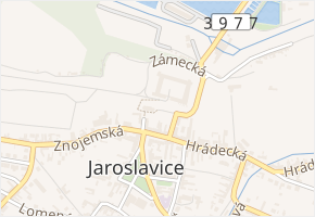 Zámecká v obci Jaroslavice - mapa ulice