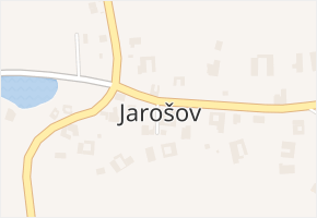 Jarošov v obci Jarošov - mapa části obce
