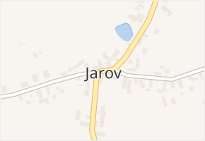 Jarov v obci Jarov - mapa části obce