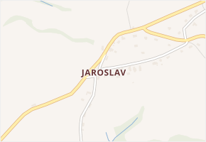 Jaroslav v obci Javornice - mapa části obce