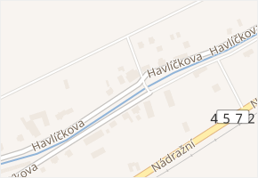 Havlíčkova v obci Javorník - mapa ulice