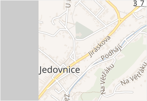 Kostelní v obci Jedovnice - mapa ulice
