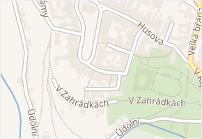 Zámecká v obci Jemnice - mapa ulice