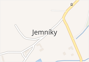 Jemníky v obci Jemníky - mapa části obce