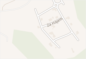 Na Rozhledu v obci Jenišov - mapa ulice