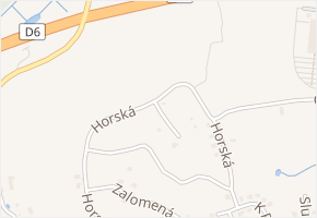 U Šípků v obci Jenišov - mapa ulice