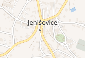 Jenišovice v obci Jenišovice - mapa části obce