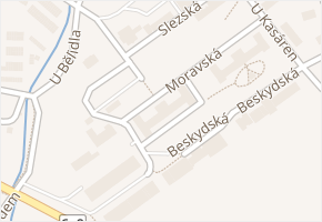 Moravská v obci Jeseník - mapa ulice