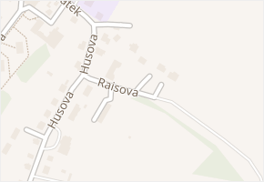 Raisova v obci Jeseník - mapa ulice
