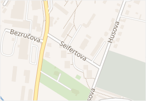 Seifertova v obci Jeseník - mapa ulice