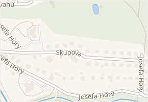 Skupova v obci Jeseník - mapa ulice