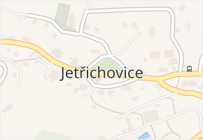 Jetřichovice v obci Jetřichovice - mapa části obce