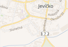 M. Mikuláše v obci Jevíčko - mapa ulice