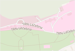 TRN-Léčebna v obci Jevíčko - mapa ulice