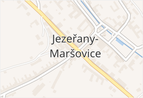 Jezeřany-Maršovice v obci Jezeřany-Maršovice - mapa části obce