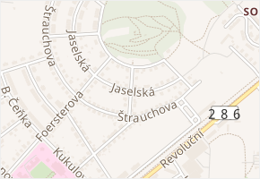 Dukelská v obci Jičín - mapa ulice