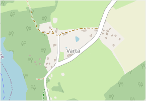 Varta v obci Jickovice - mapa části obce