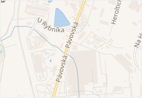 Luční v obci Jihlava - mapa ulice