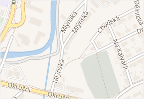 Mlýnská v obci Jihlava - mapa ulice