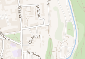 Na Stoupách v obci Jihlava - mapa ulice