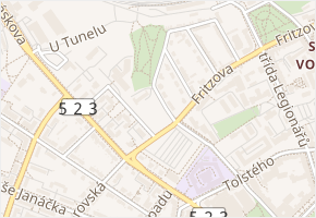 Plukovníka Švece v obci Jihlava - mapa ulice