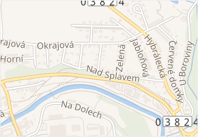 Prostřední v obci Jihlava - mapa ulice