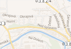 Sadová v obci Jihlava - mapa ulice
