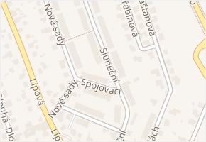 Sluneční v obci Jihlava - mapa ulice