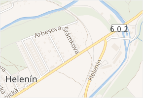 Šrámkova v obci Jihlava - mapa ulice