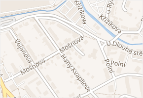U Dlouhé stěny v obci Jihlava - mapa ulice
