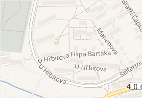 U Hřbitova v obci Jihlava - mapa ulice