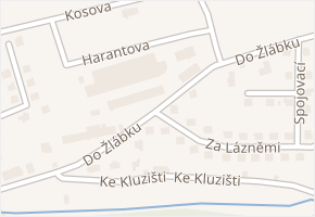 Do Žlábku v obci Jilemnice - mapa ulice