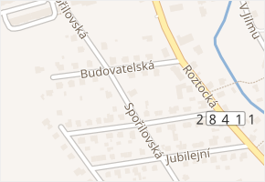 Spořilovská v obci Jilemnice - mapa ulice