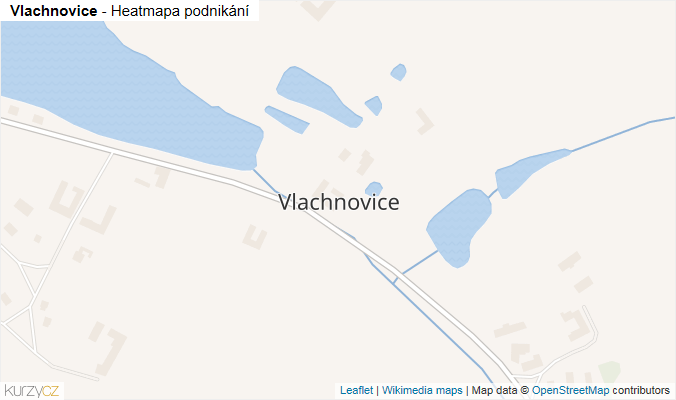 Mapa Vlachnovice - Firmy v části obce.