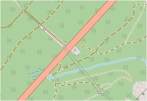 Hájenka v obci Jíloviště - mapa ulice