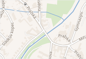 Bratrská v obci Jindřichův Hradec - mapa ulice