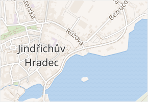 Březký mlýn v obci Jindřichův Hradec - mapa ulice