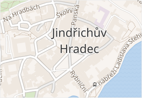 Jindřichův Hradec I v obci Jindřichův Hradec - mapa části obce